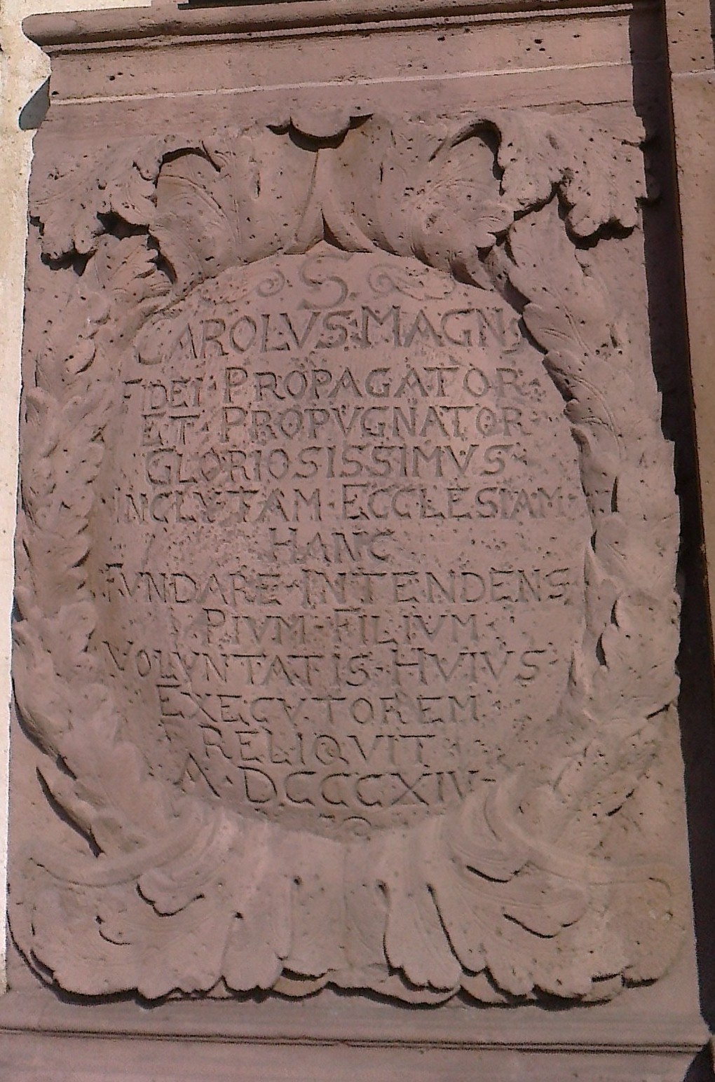 Tafel von Karl-Magnus 
