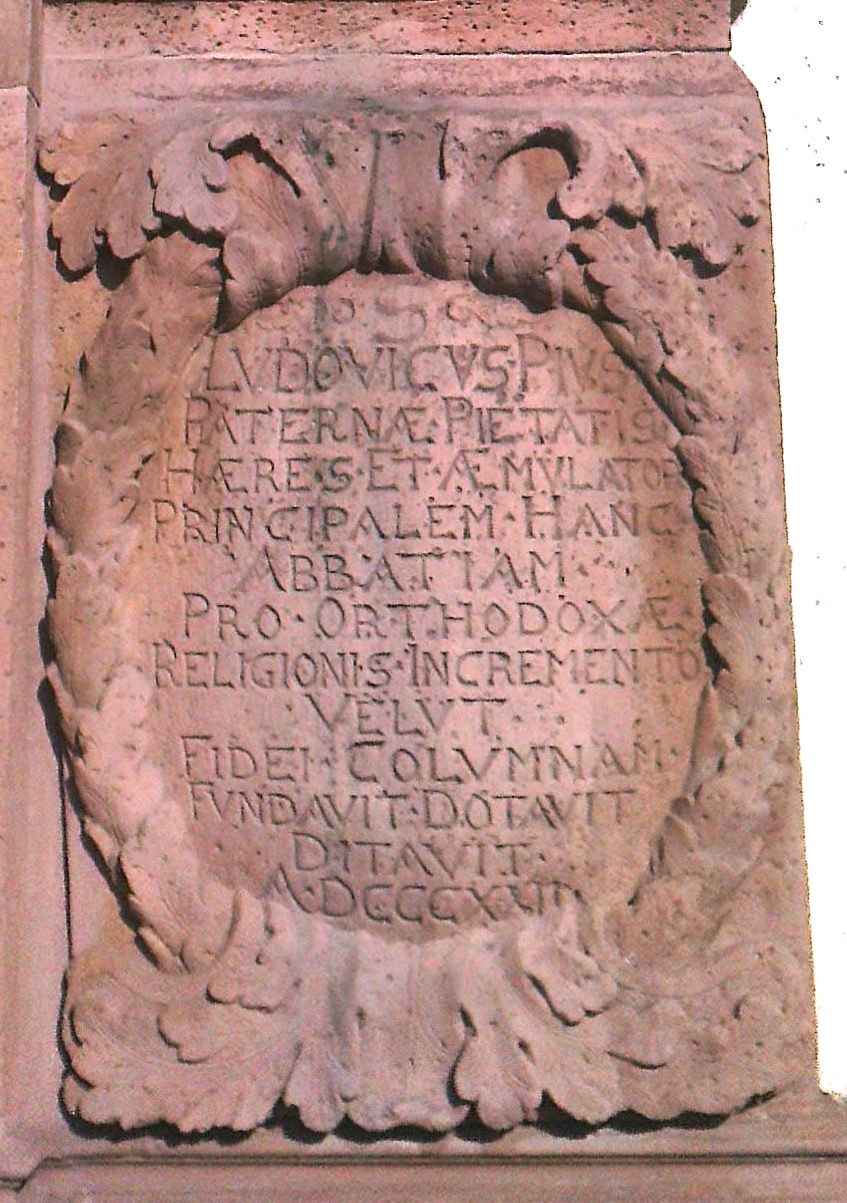 Tafel von Ludwig der Fromme 