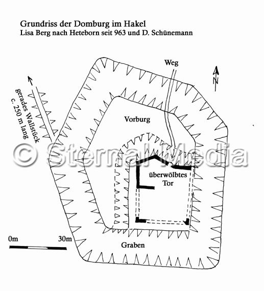 Domburg-Burgplan 